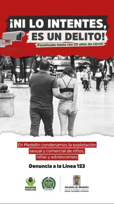 a poster for an event with a man and a woman at Living Poblado Manila 3027 Habitación Individual in Medellín