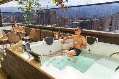 Gallery image of Rosa Negra | Cozy Suite at Stadio in Medellín