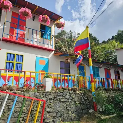 Cabaña Parque Arvi vista panorámica